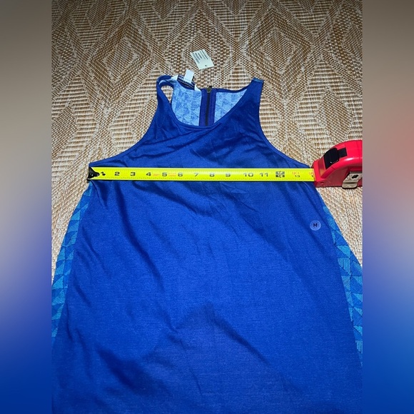 American Eagle Women's Blue Racerback Tank Top,Patterned,Size M,NWT - Picture 9 of 10